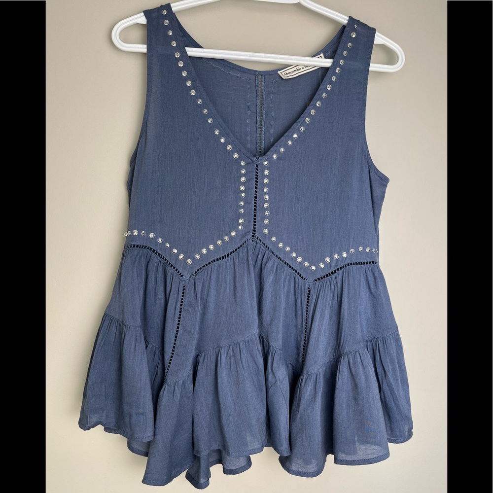 A&F Boho Peasant Tank